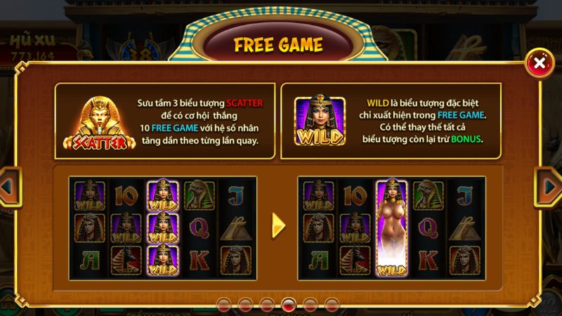 Nổ Hũ Bí Mật Cleopatra HitClub Vòng Quay May Mắn