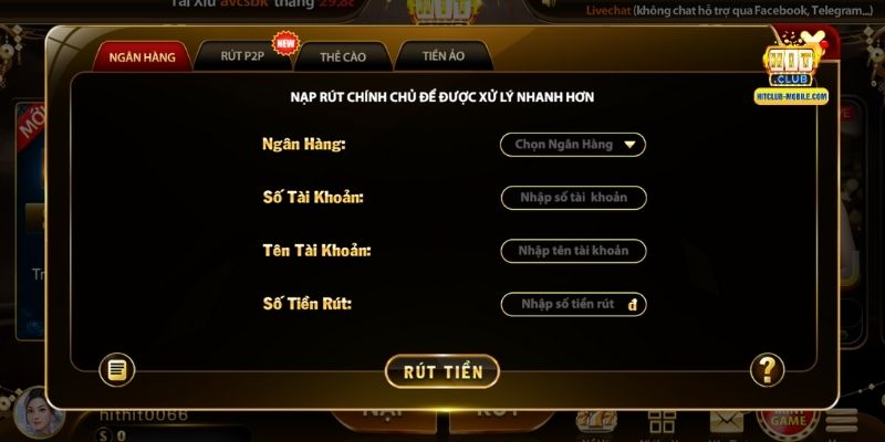 Nạp rút tiền